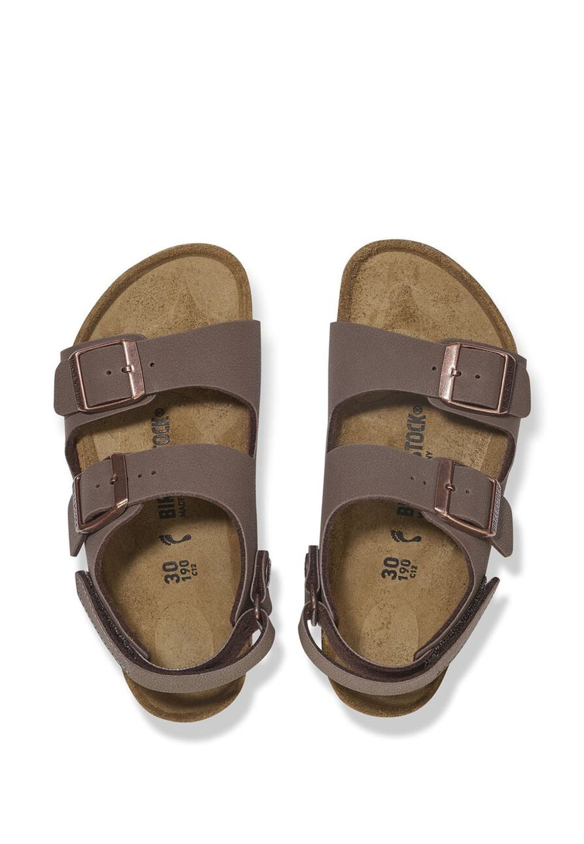Sandalo bambino Birkenstock Milano AS kids marrone | ViaMonte Shop