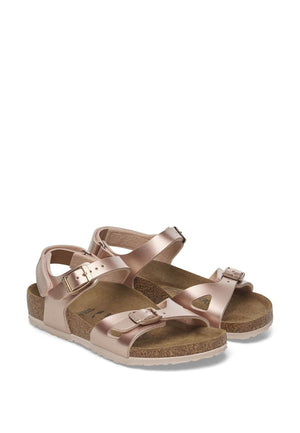 Sandali bambina Birkenstock Rio AS kids electric metallic copper | ViaMonte Shop
