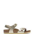 Sandali bambina Birkenstock Rio AS Kids electric metallic gold | ViaMonte Shop