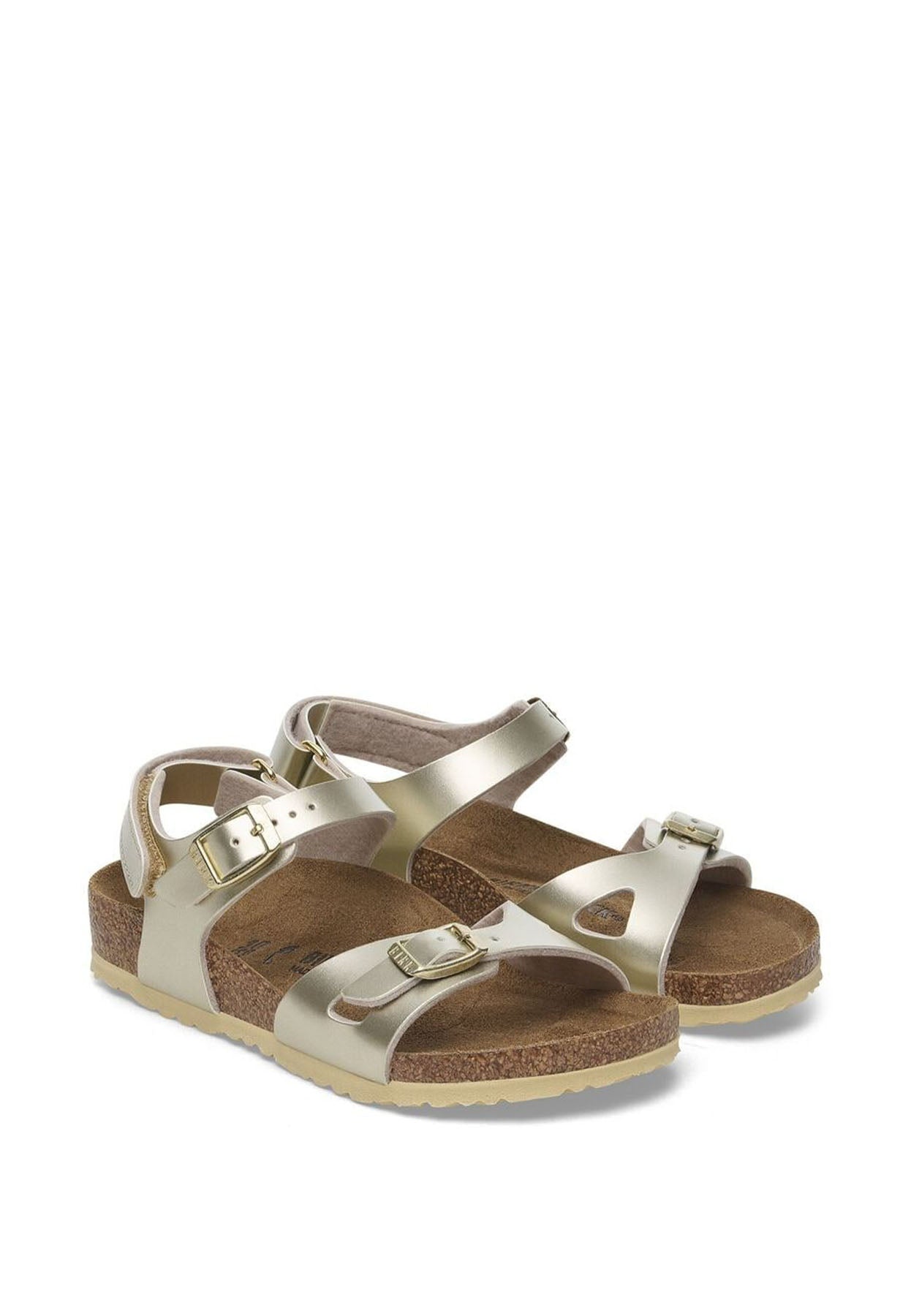 Sandali bambina Birkenstock Rio AS Kids electric metallic gold | ViaMonte Shop