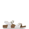 Sandali bambina Birkenstock Rio plain AS Kids bianchi | ViaMonte Shop