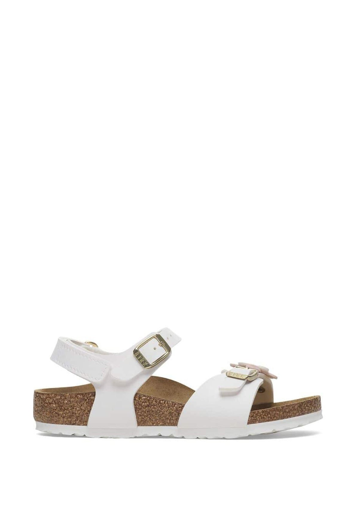 Sandali bambina Birkenstock Rio plain AS Kids bianchi | ViaMonte Shop