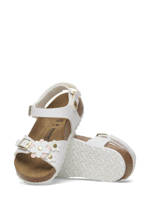 Sandali bambina Birkenstock Rio plain AS Kids bianchi | ViaMonte Shop