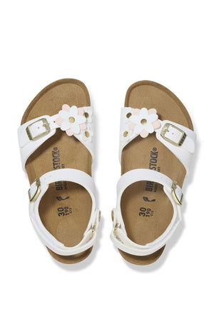 Sandali bambina Birkenstock Rio plain AS Kids bianchi | ViaMonte Shop