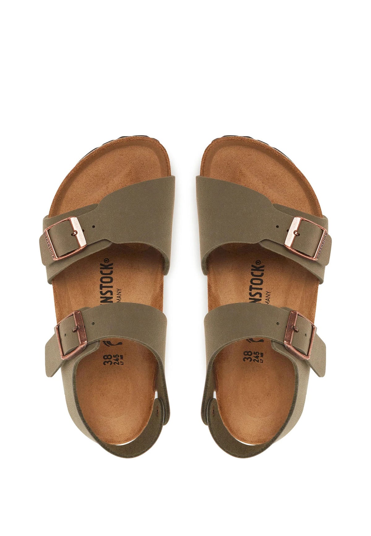 Sandali bambino Birkenstock New York kids verdi | ViaMonte Shop