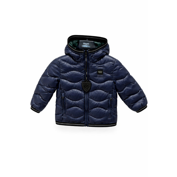 Giubbino neonato Camelia baby Blauer blu in nylon | ViaMonte Shop