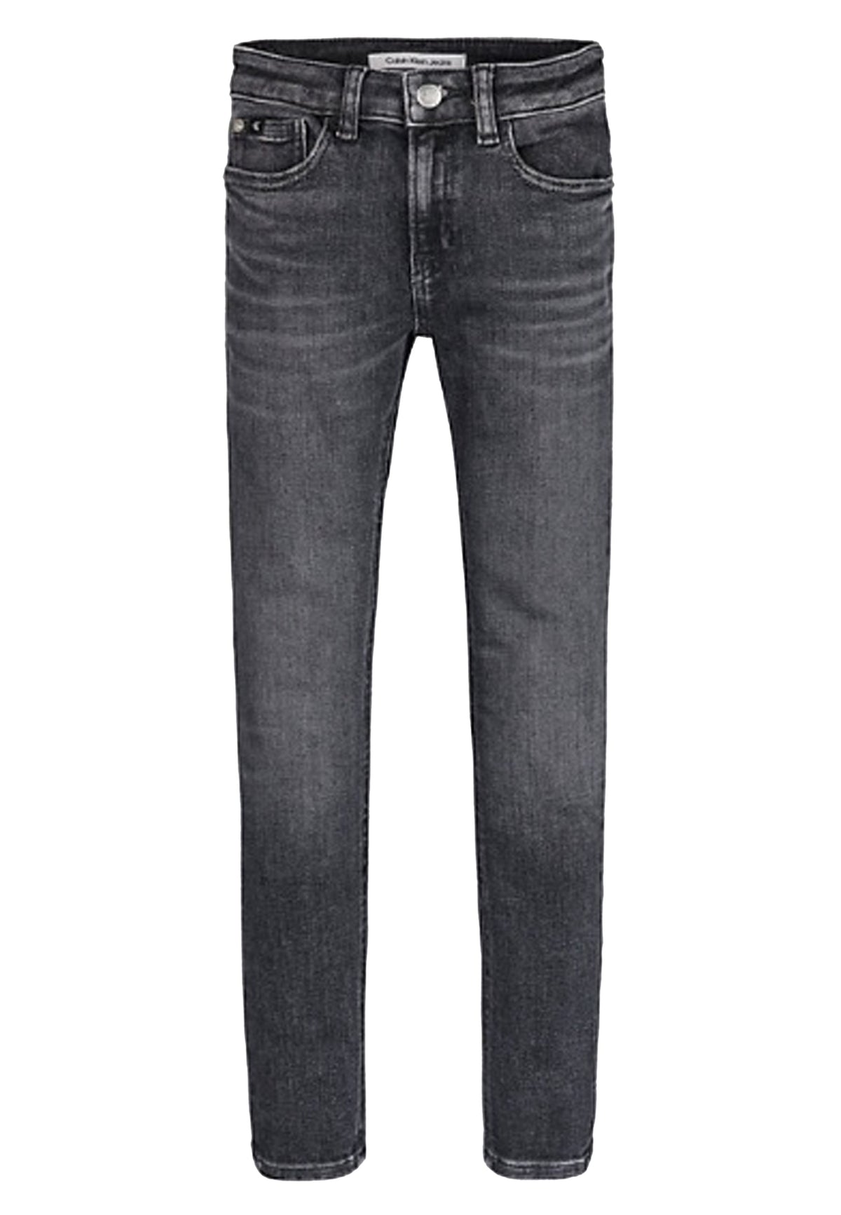 Jeans bambino Calvin Klein grigio in denim | ViaMonte Shop