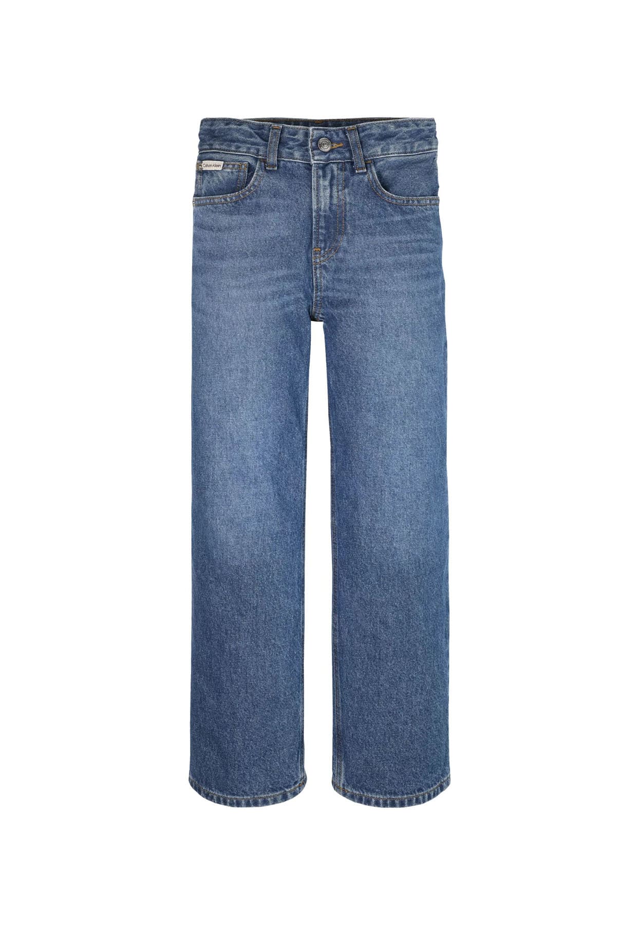 Jeans bambino Calvin Klein jeans blu in denim | ViaMonte Shop