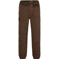 Pantalone cargo bambino Calvin Klein Jeans marrone in cotone
