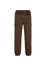 Pantalone cargo bambino Calvin Klein Jeans marrone in cotone