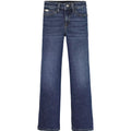 Jeans Wide leg bambina Calvin Klein Jeans blu in denim