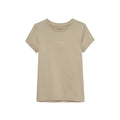 T-shirt bambina Calvin Klein Jeans beige in cotone