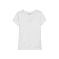 T-shirt bambina Calvin Klein Jeans bianca in cotone