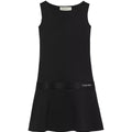 Vestito bambina Calvin Klein Jeans nero in punto Milano