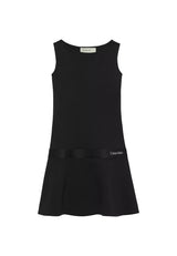 Vestito bambina Calvin Klein Jeans nero in punto Milano