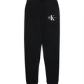 Pantalone sportivo bambino Calvin Klein Jeans Kids nero in cotone | ViaMonte Shop