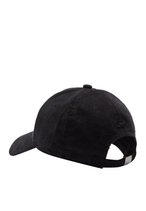 Cappello bambino County of Milan kids nero in gabardina di cotone | ViaMonte Shop