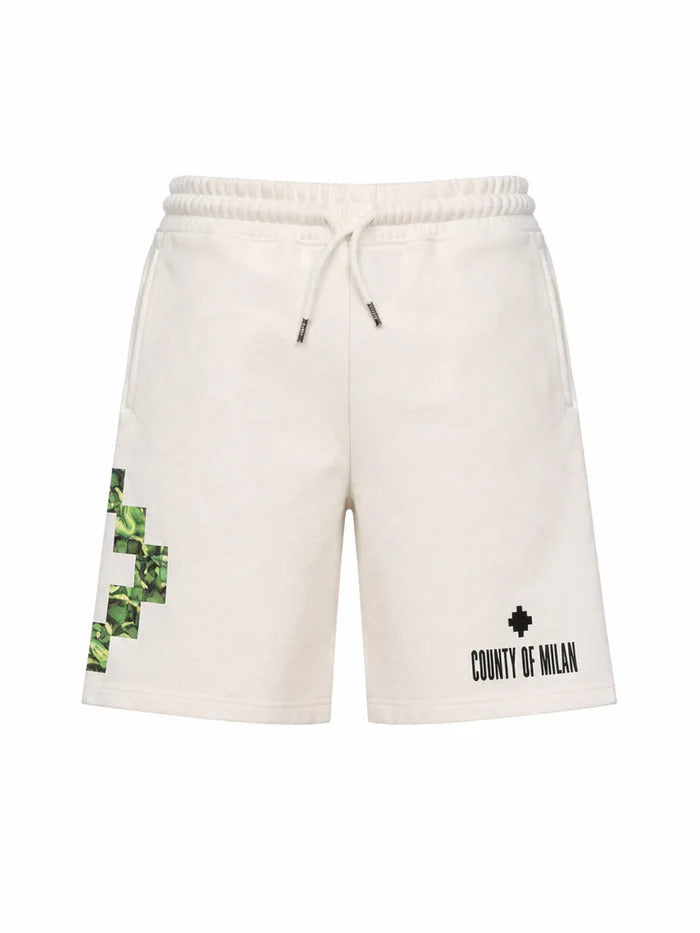 Bermuda bambino County of Milan kids panna in cotone | ViaMonte Shop