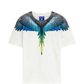 T-shirt bambino County of Milan kids panna in cotone | ViaMonte Shop