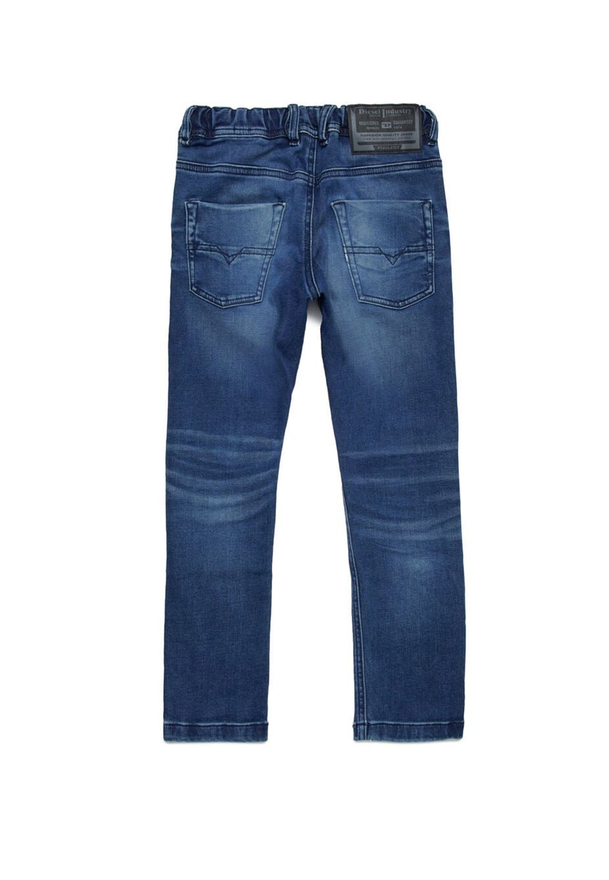 Jeans bambino Diesel blu in denim | ViaMonte Shop