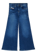 Jeans Jogg 1978 flare fit bambina Diesel blu in cotone stretch | ViaMonte Shop