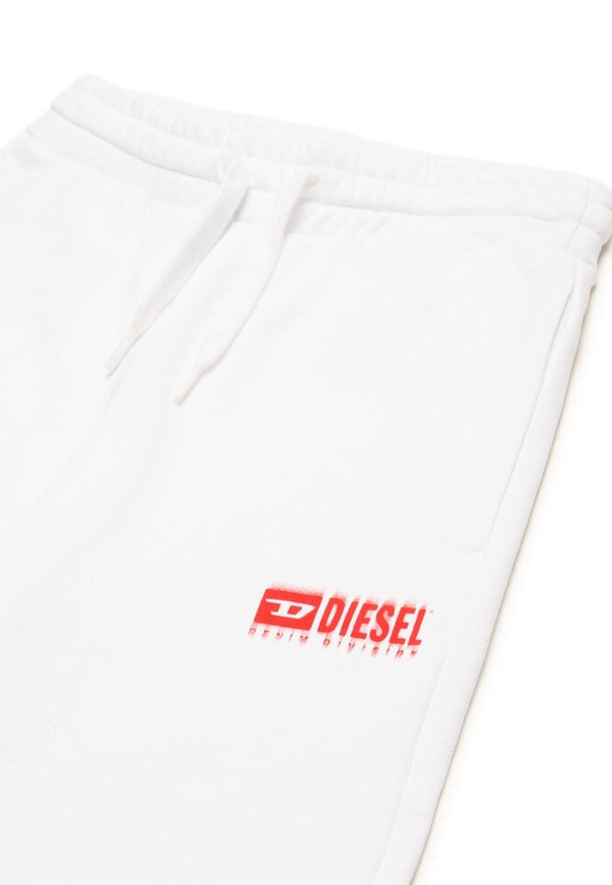 Bermuda bambino Diesel bianco in cotone | ViaMonte Shop
