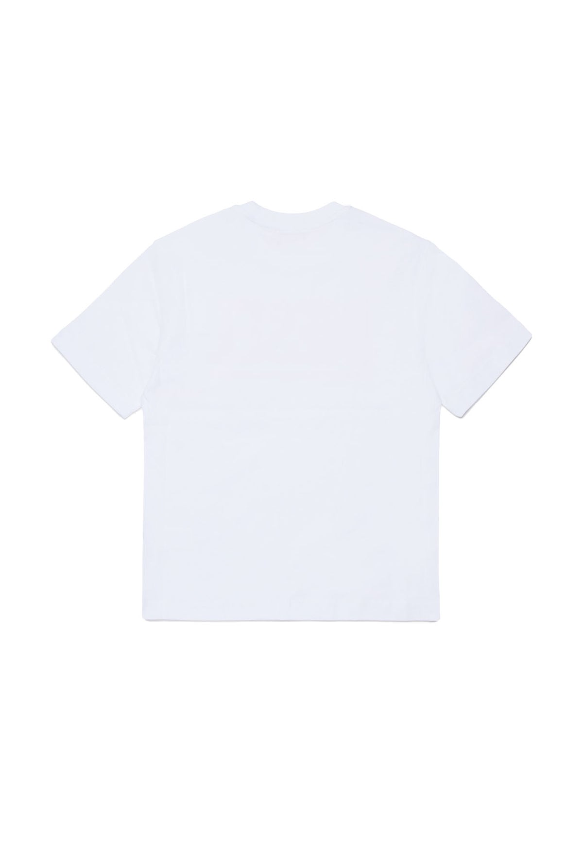 T-shirt bambino Diesel bianca in cotone | ViaMonte Shop