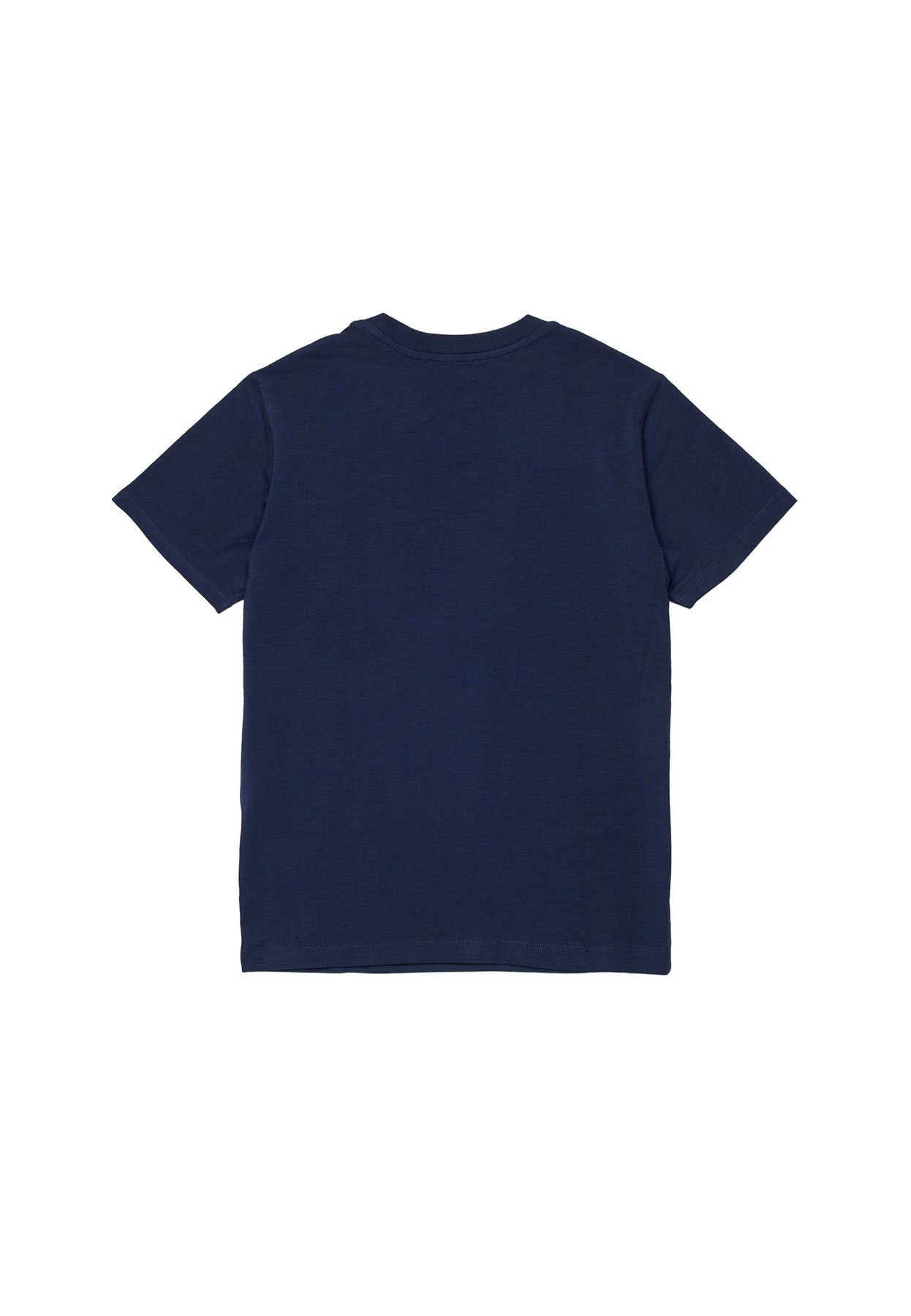 T-shirt bambino Diesel blu in jersey di cotone elasticizzato | ViaMonte Shop