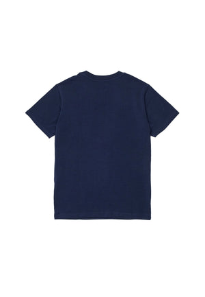 T-shirt bambino Diesel blu in jersey di cotone elasticizzato | ViaMonte Shop