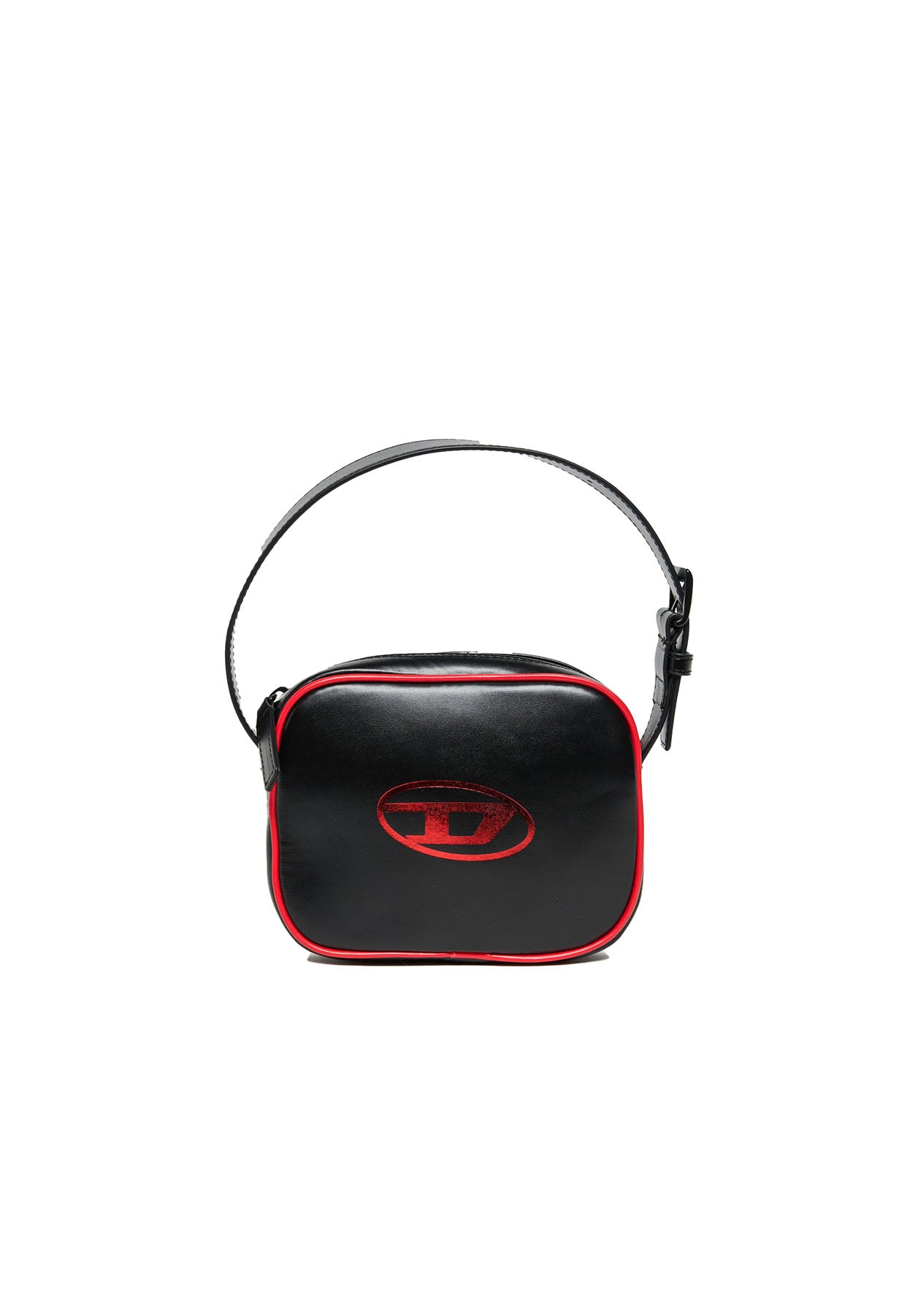Borsa Willow bambina Diesel kid nera in tessuto spalmato | ViaMonte Shop