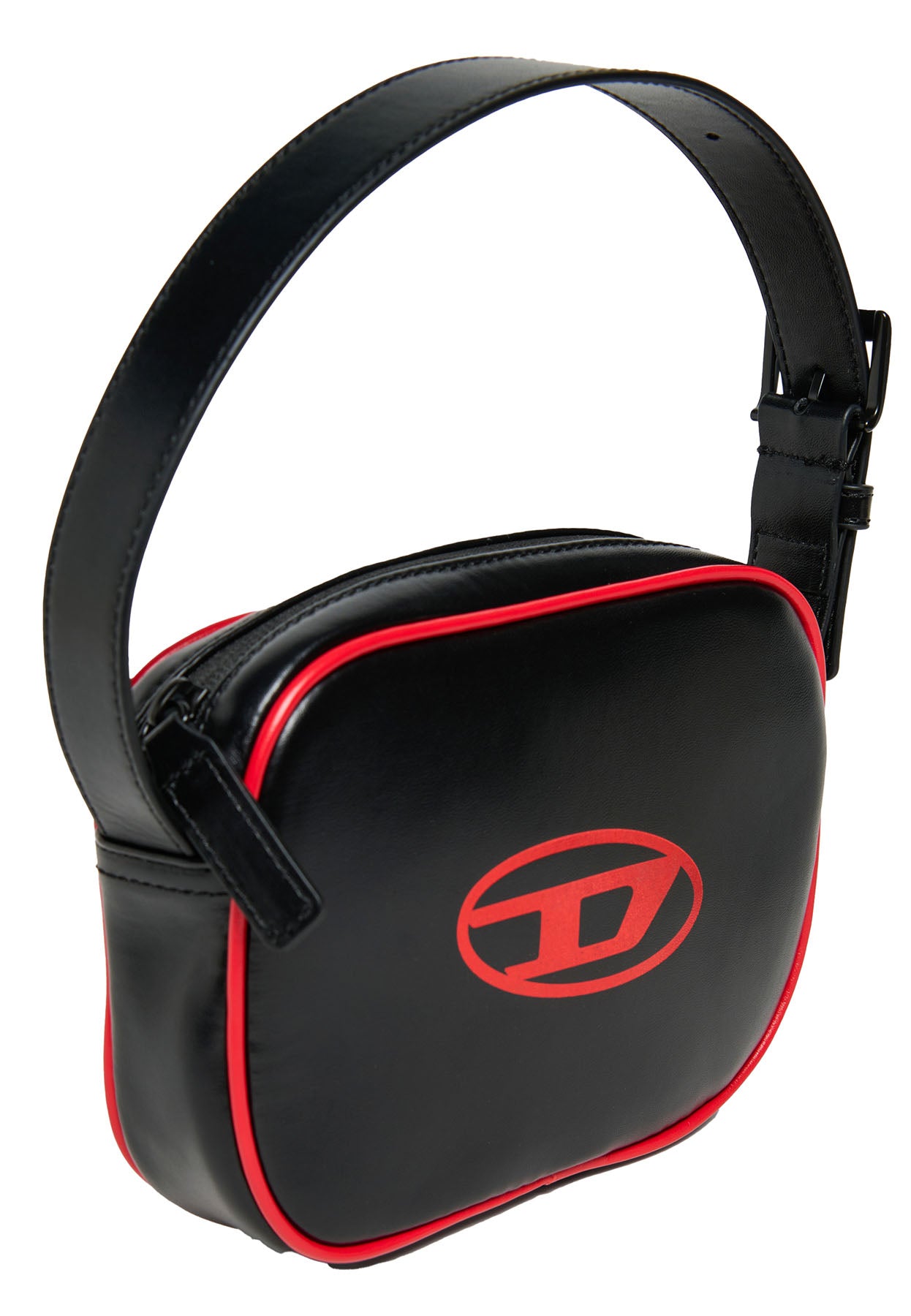 Borsa Willow bambina Diesel kid nera in tessuto spalmato | ViaMonte Shop