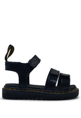 Sandali bambina Dr Martens neri in pelle | ViaMonte Shop