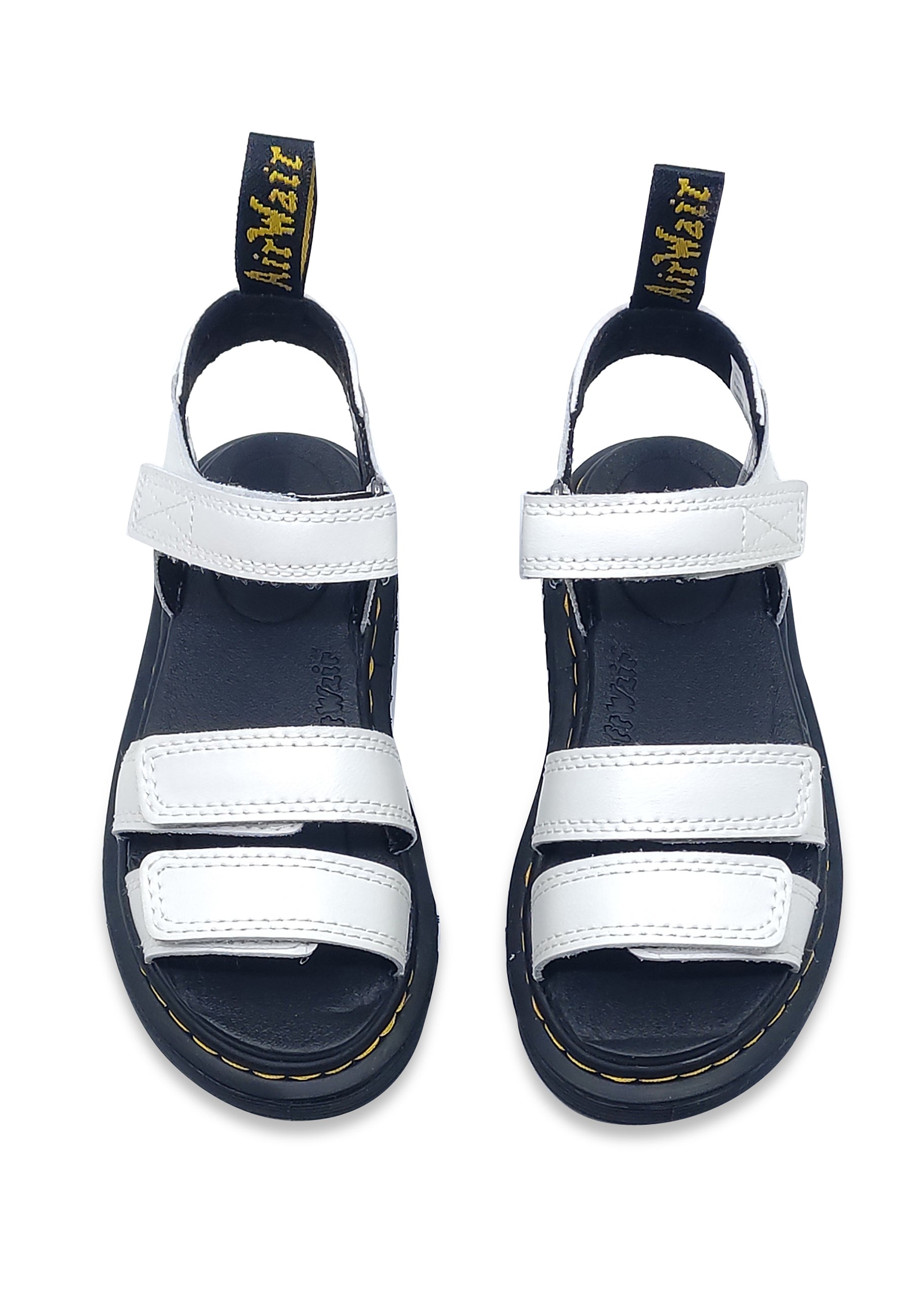 Sandali bambina Dr Martens bianchi in pelle | ViaMonte Shop