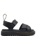 Sandali bambina Dr. Martens Vossie nero in pelle | ViaMonte Shop