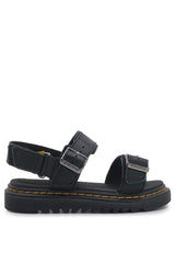 Sandalo bambino Dr.Martens Kyle nero in pelle | ViaMonte Shop