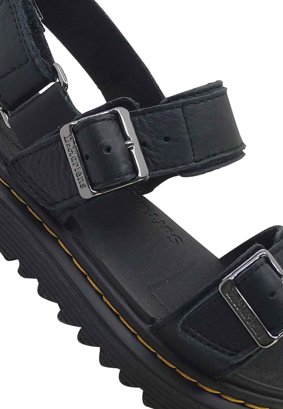 Sandalo bambino Dr.Martens Kyle nero in pelle | ViaMonte Shop