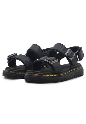 Sandalo bambino Dr.Martens Kyle nero in pelle | ViaMonte Shop