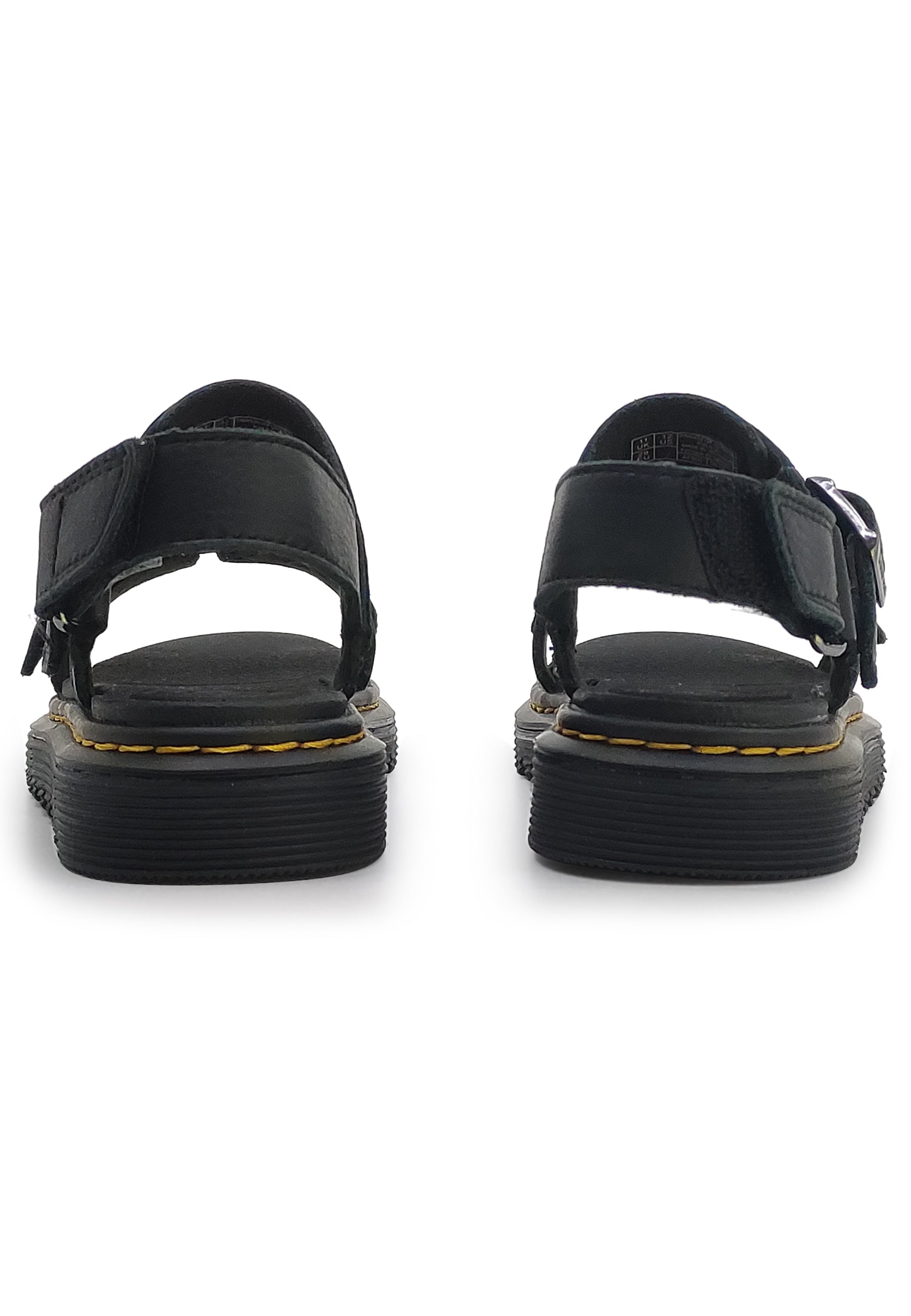 Sandalo bambino Dr.Martens Kyle nero in pelle | ViaMonte Shop