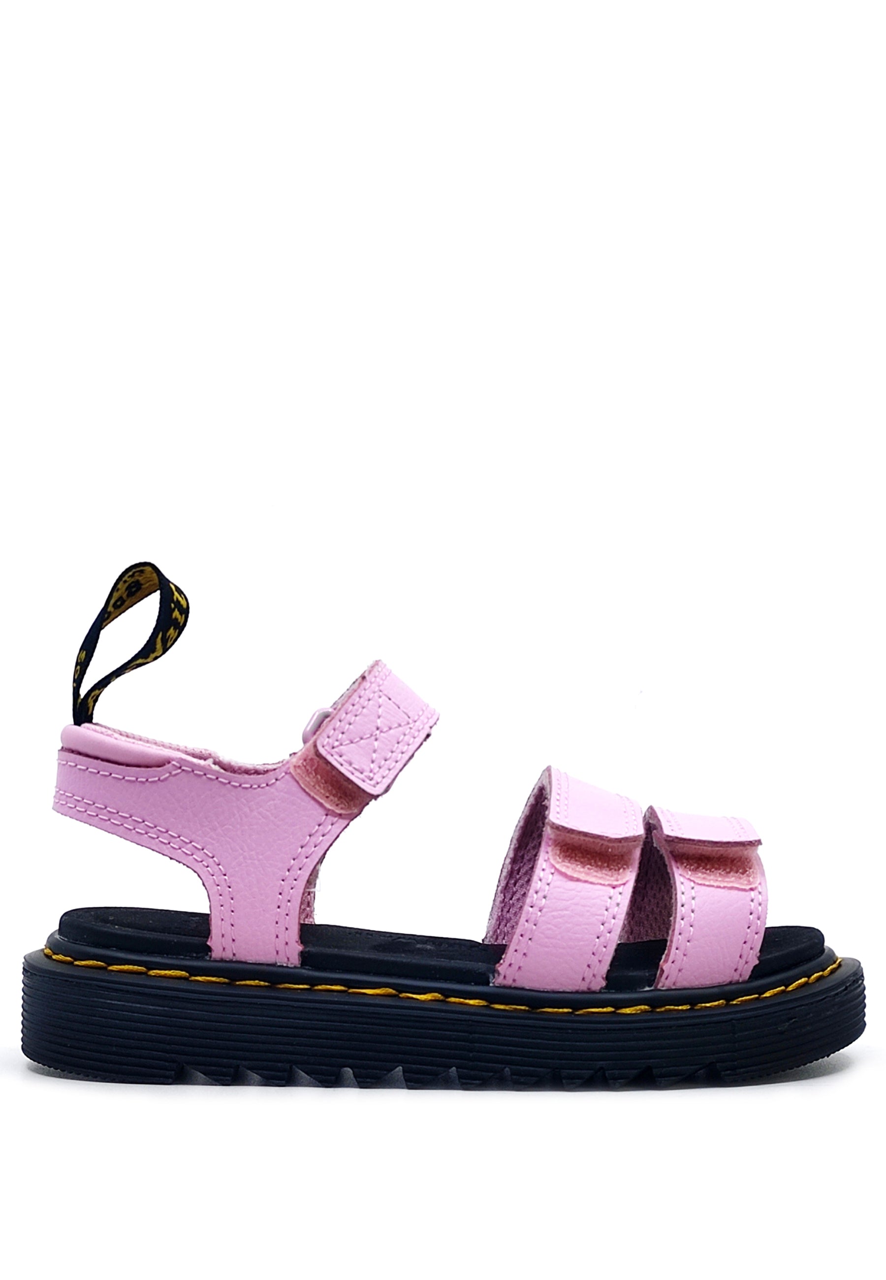 Sandali bambina Dr Martens rosa in pelle | ViaMonte Shop
