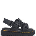 Sandali bambino Dr Martens Varel neri in pelle | ViaMonte Shop