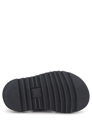 Sandali bambino Dr Martens Varel neri in pelle | ViaMonte Shop