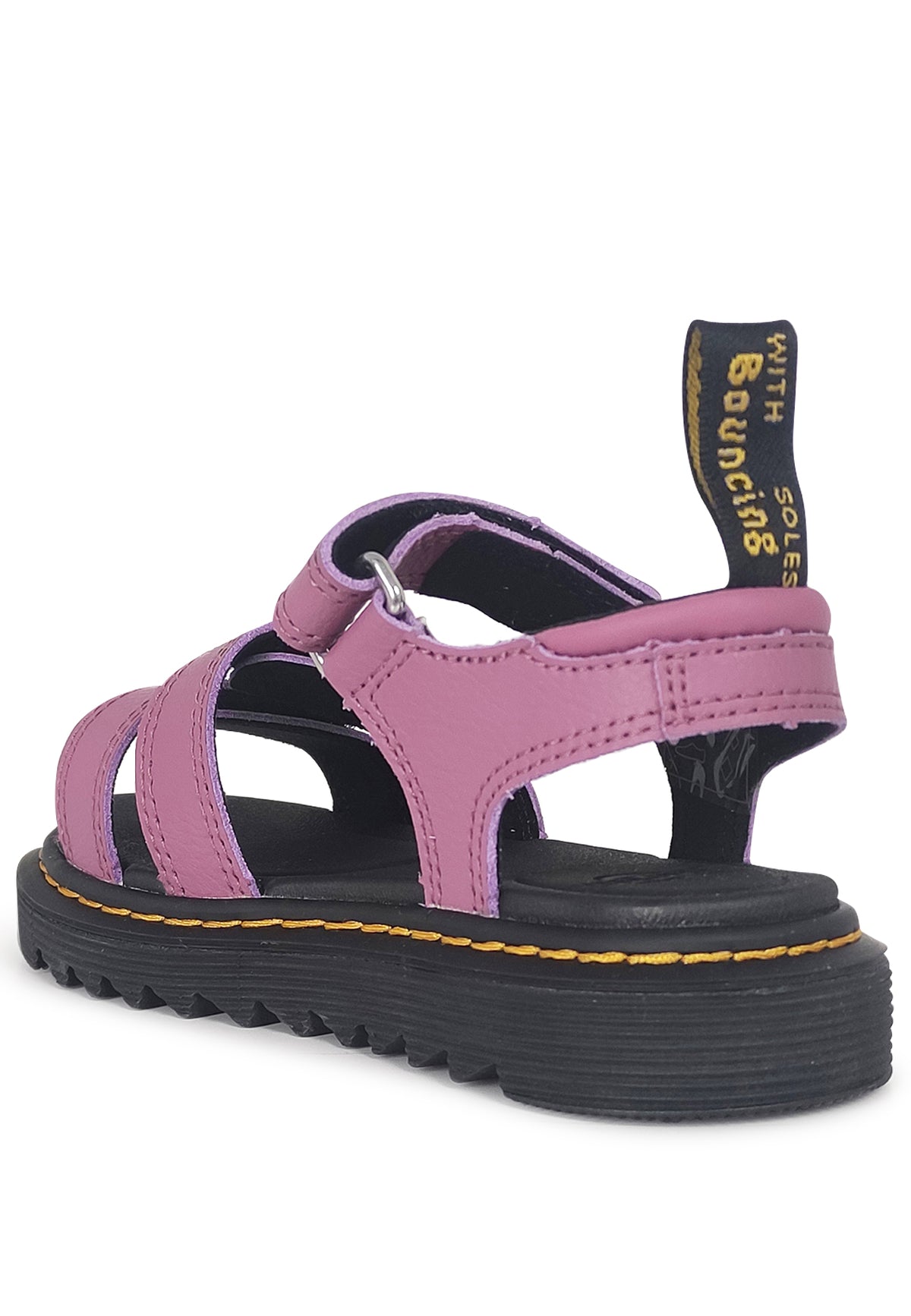 Sandali bambina Dr Martens Klaire viola in pelle | ViaMonte Shop