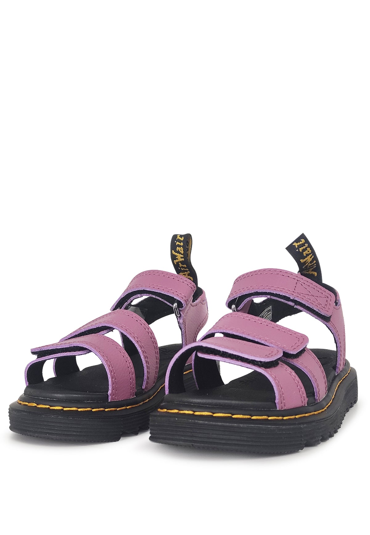 Sandali bambina Dr Martens Klaire viola in pelle | ViaMonte Shop