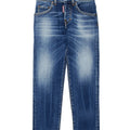 Jeans bambino Dsquared2 blu in denim | ViaMonte Shop
