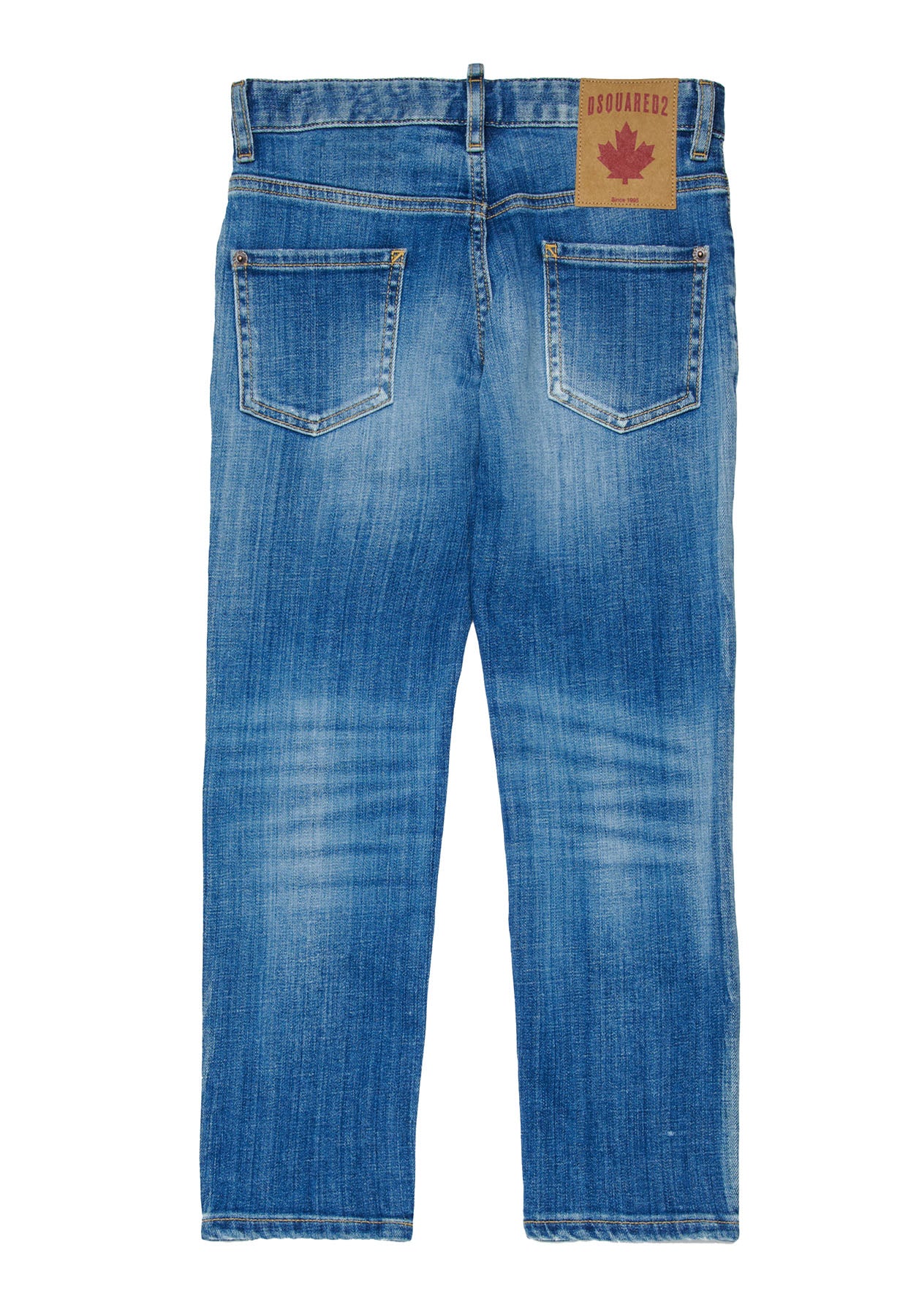 Jeans Stanislav bambino Dsquared2 blu chiaro in denim | ViaMonte Shop