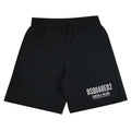 Bermuda bambino Dsquared2 nero in cotone | ViaMonte Shop