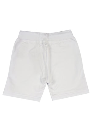 Bermuda bambino Dsquared2 bianco in cotone | ViaMonte Shop