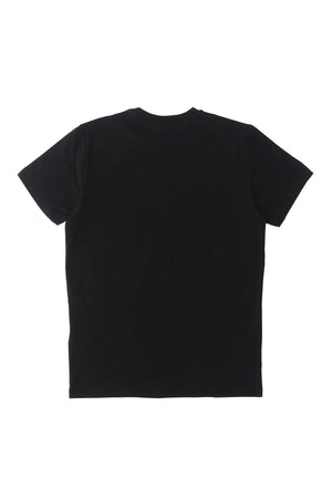 T-shirt bambino Dsqured2 nera in cotone | ViaMonte Shop