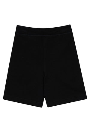 Bermuda bambino Dsquared2 nero in cotone | ViaMonte Shop
