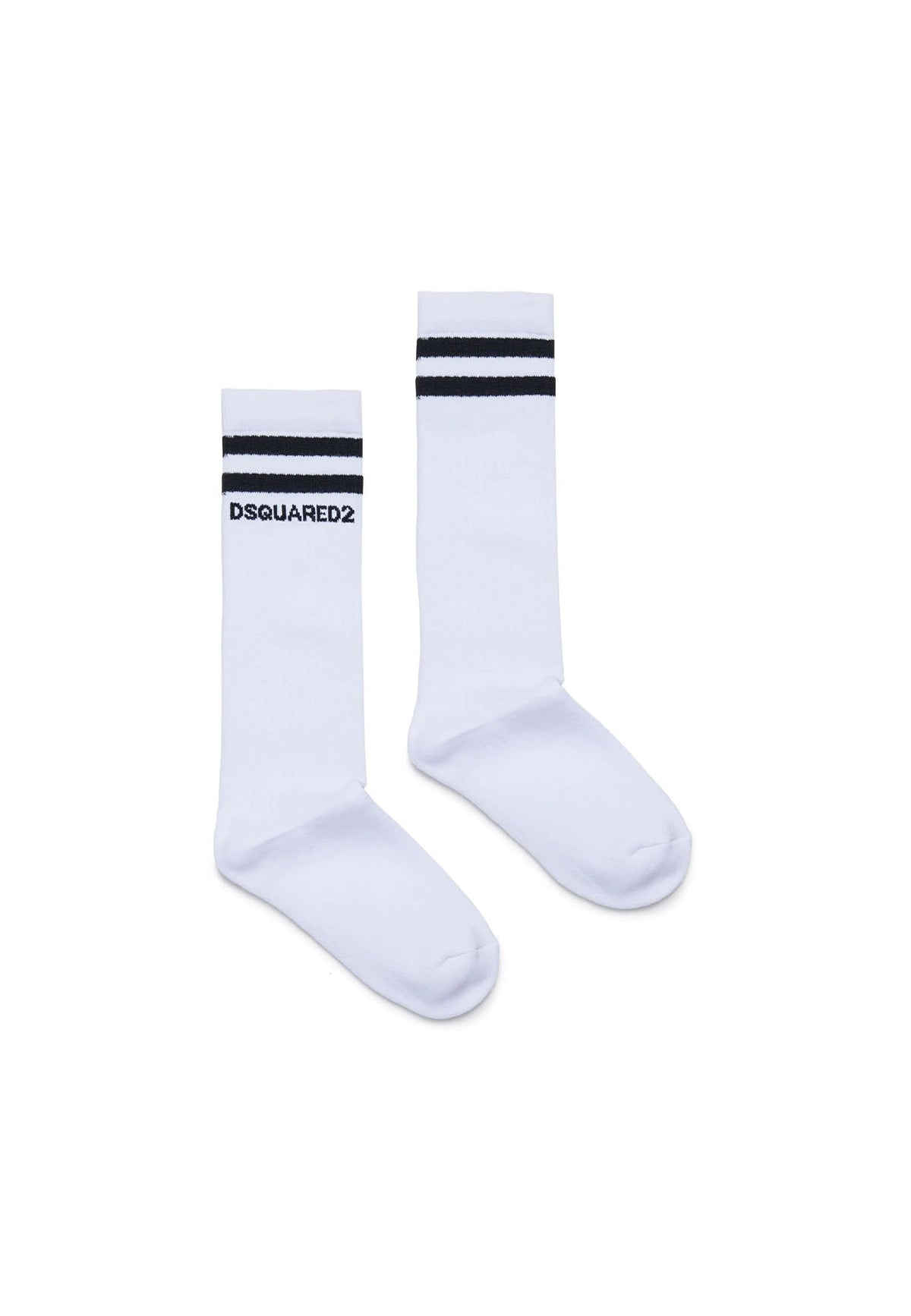 Calzini bambino Dsquared2 bianchi in cotone | ViaMonte Shop